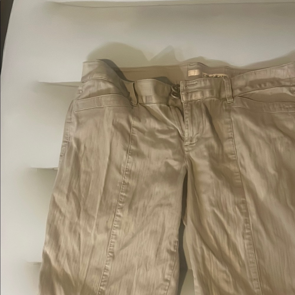Dkny Tan Bermuda Shorts Casual Style